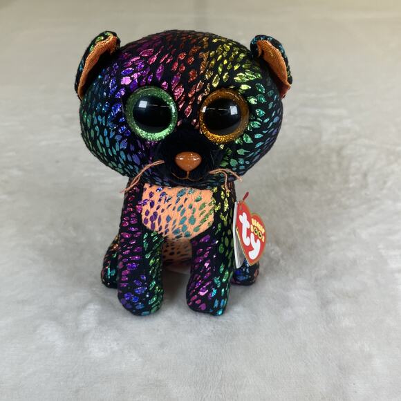 Ty Beanie Boos SPELLBOUND the Halloween Cat 6" Claire's Exclusive NEW MWMT - Picture 1 of 10